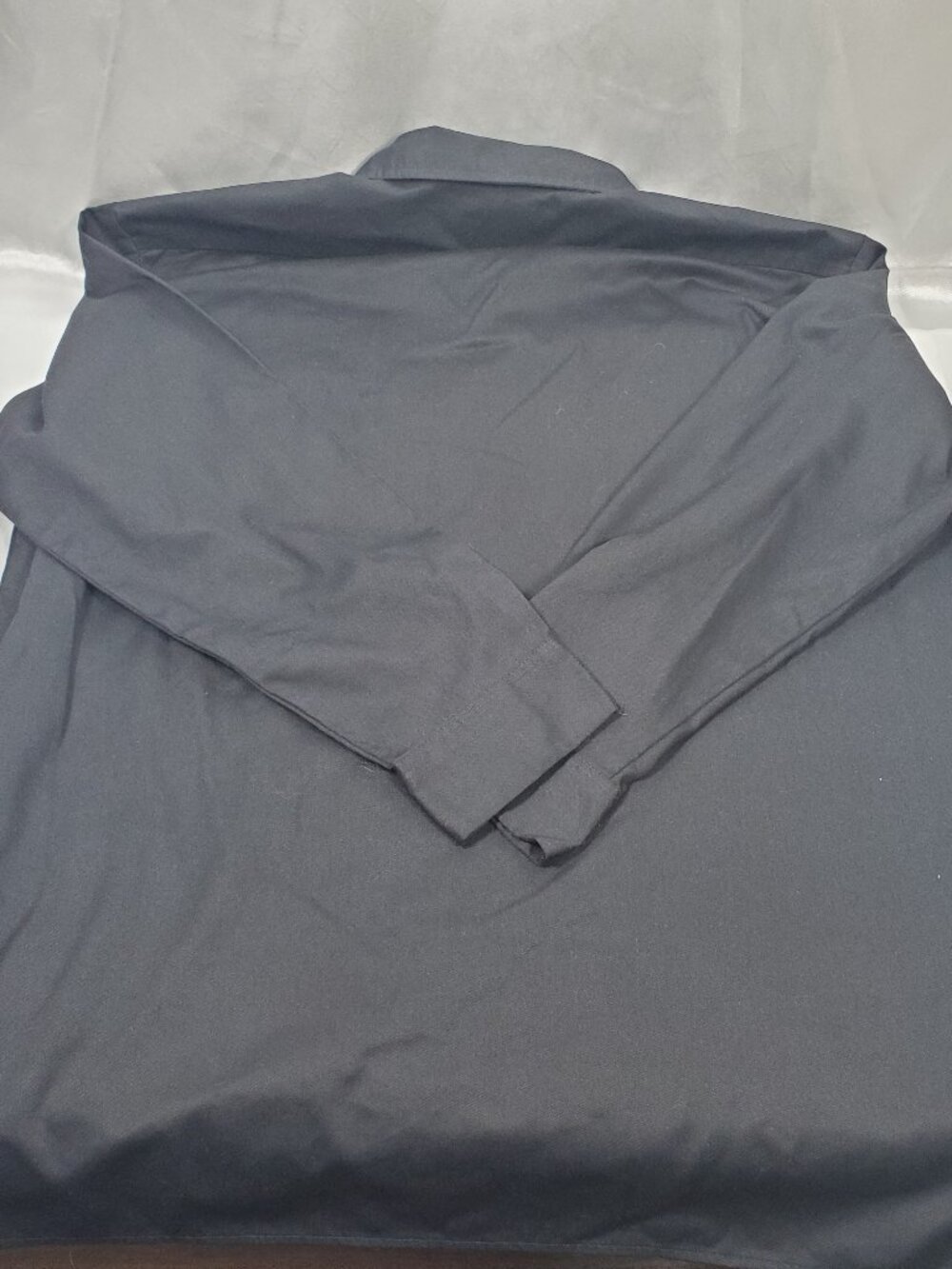 Dickies 2XL Black Long Sleeve Workwear Button Up Shirt - Picture 2 of 7